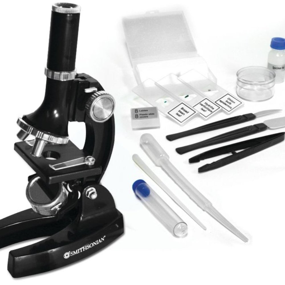 Smithsonian 150X, 450X, 900X Microscope Kit 🌻
